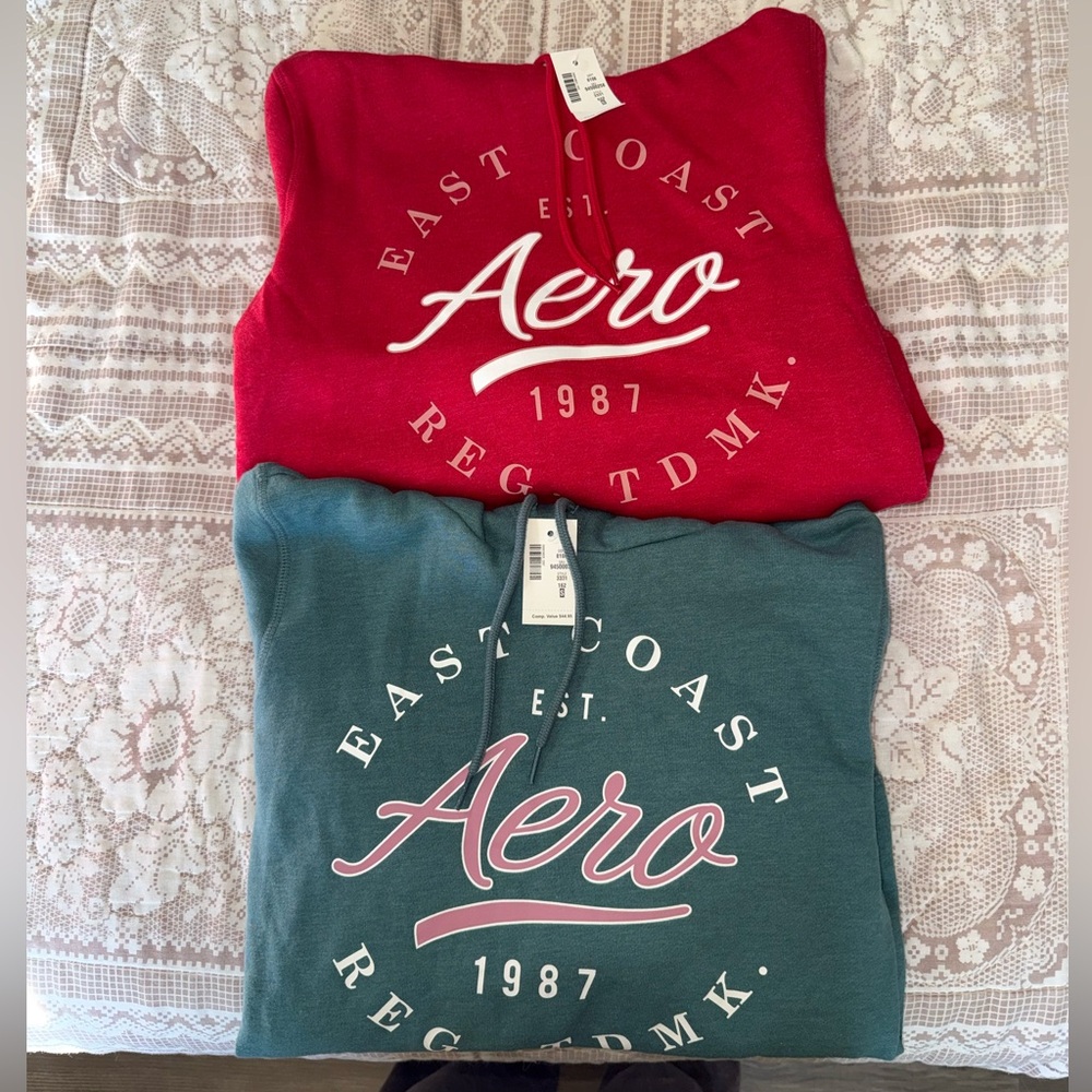 New with Tags Aeropostale Women’s Small Hoodie Bundle of Two